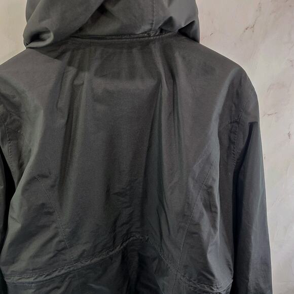 Eddie Bauer Jacket Womens 2XL Black Pink Ski Shell Rain Coat Windbreaker - Picture 8 of 12